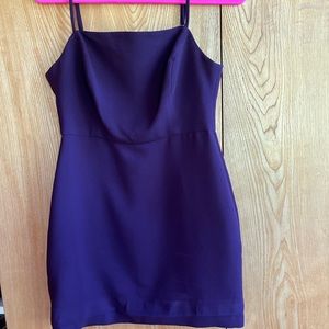 BCNGeneration purple spaghetti strap cocktail dress